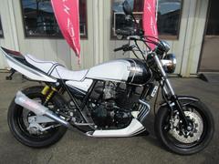 ヤマハ　ＸＪＲ４００　ＮＥＷ外装オールペイントカスタム　新品ワルツ機械装着　新品タックロールシート張替