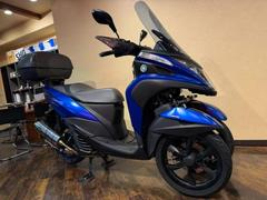 ヤマハ　トリシティ１５５　ＳＰ忠雄マフラー　ロングマフラー　リヤボックス　グリップウォーマー