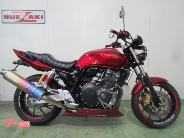 ホンダ ＣＢ４００Ｓｕｐｅｒ　Ｆｏｕｒ　ＶＴＥＣ　Ｒｅｖｏ　２０１７年式　モリワキマフラー　ハンドル　フェンダーレス他の画像（福岡県