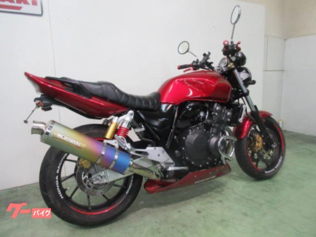 ホンダ ＣＢ４００Ｓｕｐｅｒ　Ｆｏｕｒ　ＶＴＥＣ　Ｒｅｖｏ　２０１７年式　モリワキマフラー　ハンドル　フェンダーレス他の画像（福岡県