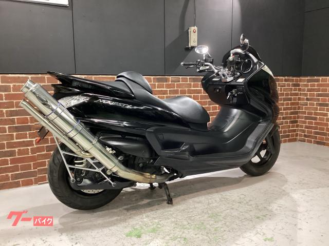 YAMAHA グランドマジェスティ250 黒 エンジン始動確認 半額配送キャンペーン 期間限定価格 現状渡し諸経費￥0- 横浜 P-Yard ヤマハ（YAMAHA） グランドマジェスティ250（YP250G） | GRAND MAJESTY