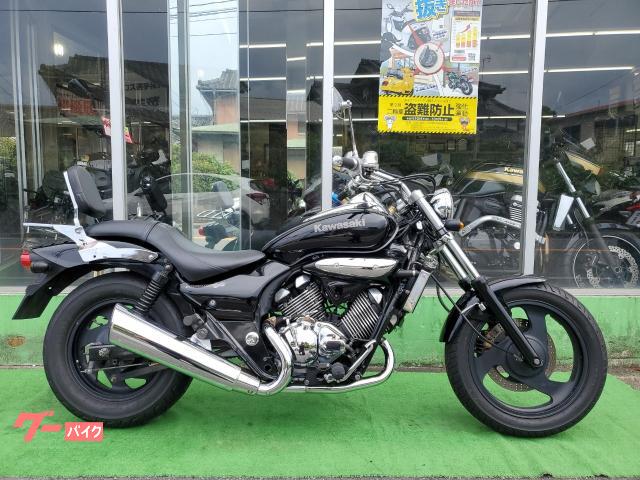エリミネーター２５０Ｖ　２００５年式　前後タイヤ新品　ＶＮ２５０Ａ　リアキャリア　シーシーバー付き