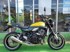 カワサキ　Ｚ９００ＲＳ　２０２４年モデル　ＺＲ９００Ｋ型　イエローボールエディション　グリップヒーター付き　エンジンスライダー付き