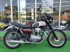 カワサキ　Ｗ６５０　２００９年式　最終型　エンジンガード付き　ＵＳＢ　スマホホルダー付き　サドルバック付き　シートレール付き