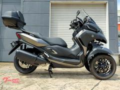 ヤマハ　トリシティ３００　ＥＴＣ車載機　ドラレコ　ユーロトップケース　キャリア　グリップウオーマー　ナックルバイザー　ＵＳＢ電源　等装備