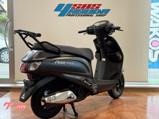 スズキ アドレス125 新型 26年モデル GIVIテールボックス付き