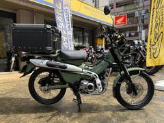 ホンダ　ＣＴ１２５ハンターカブ　ＪＡ６５　ワンオーナー　リヤボックス　フォグランプ　センターキャリア　フロントキャリア　サイドスタンド