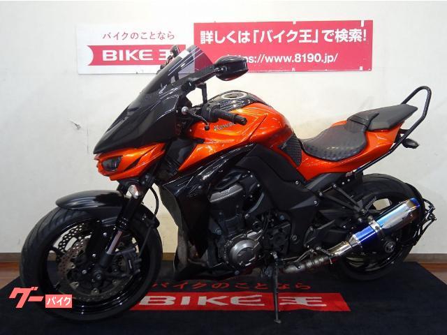 カワサキ ｚ１０００ マフラー スクリーン エンジンスライダー シフトインジゲーター ミラー ヘッドライト フェンダーレス グラブバー 福岡県 バイク王 福岡店 b の中古バイク 新車バイク Goo バイク情報
