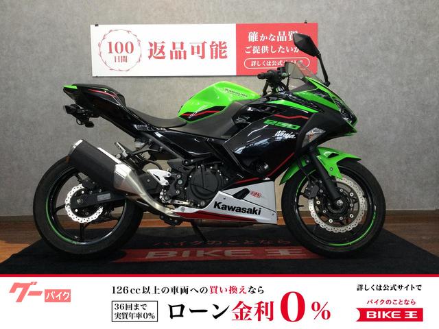 Ninja 250 フェンダーレス マルチバー スモークレンズ レバー