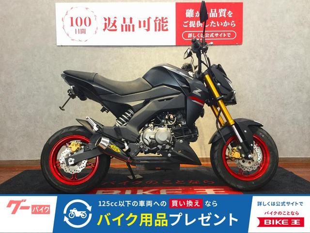 Ｚ１２５ＰＲＯ　社外サイレンサー　フェンダーレス