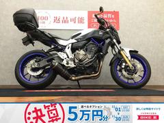 ヤマハ　ＭＴ−０７　エンジンスライダー　グリップヒーター　リアボックス　ドライブレコーダー　ミラー　マルチバー　ＵＳＢ２口