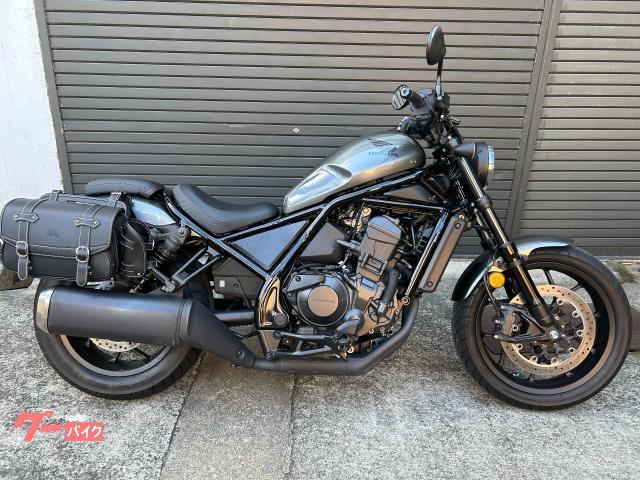 レブル１１００　ＥＴＣ　グリップヒーター　左右サイドバッグ付き