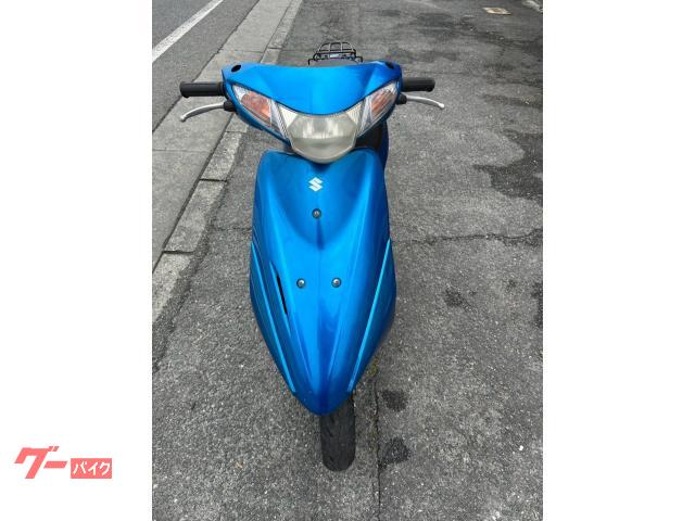 スズキ アドレスＶ５０・４サイクル・ＣＡ44A　　ブルー超美品 中古、　 スズキ アドレスV50 4サイクルモデル CA44A型｜ツルモト