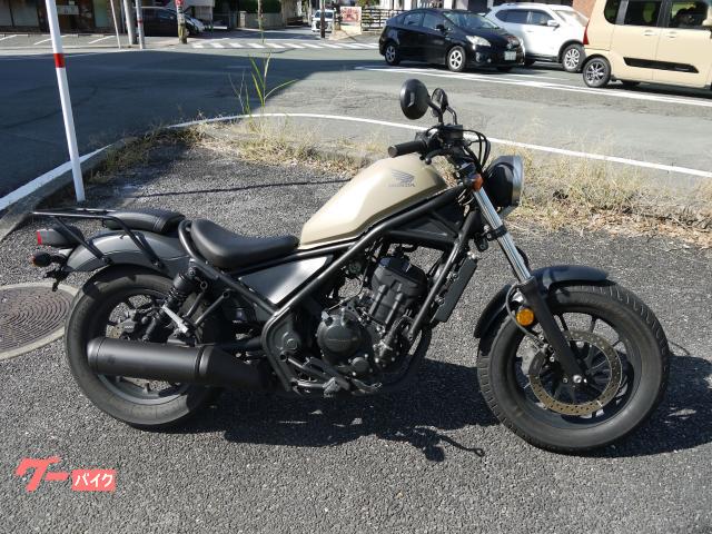 レブル２５０　リアキャリア　サイドバックサポート付き