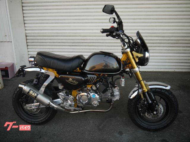 モンキー１２５　カスタム車両　マフラー　スイングアーム他多数