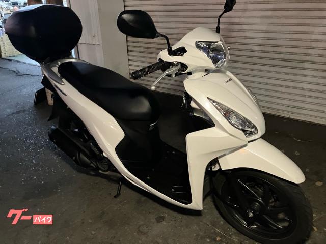 Dio110　ワンオーナー超極上　人気の白　GIVIBOX付 ホンダ Dio110・ベーシック GIVIリアボックス付き｜オート