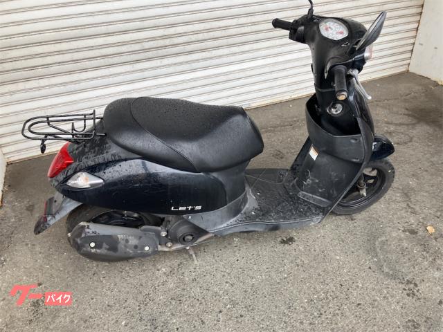 SUZUKI レッツ4 ブラック 4ストインジェクションモデル 自賠責つき実働即乗り レッツ4(スズキ) ブラック系・黒色のバイク一覧｜新車・中古バイク