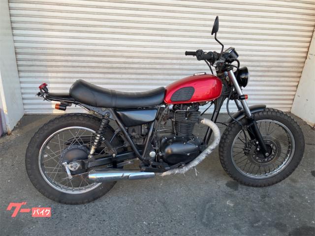 【週末限定！値下げ中】250TR タンク 赤 キャブ車 カワサキ 250TR プチカスタム済み レッドカラータンク｜オート
