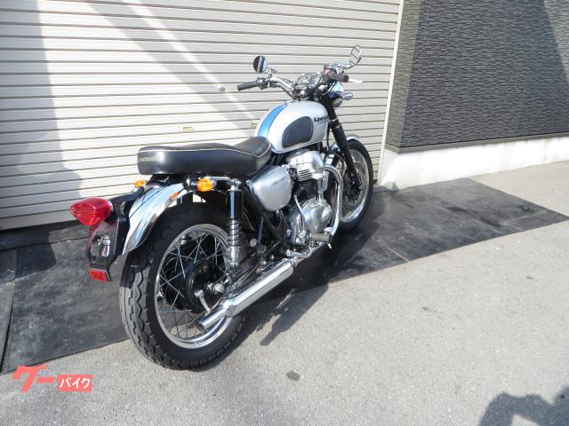 カワサキ W650 シルバー／ブルー ツートンカラー ウオタニ