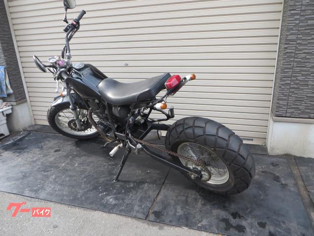 ヤマハ TW200E ロンスイ スカチューン フラットフェンダー