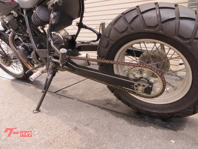 ヤマハ TW200E ロンスイ スカチューン フラットフェンダー