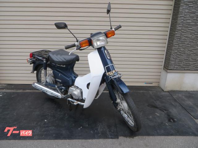 ホンダ　スーパーカブ　カスタム　50　4速　セル付き　シルバー　新品部品多数　鹿児島市 ホンダ スーパーカブ50カスタム キャブレター キャブ車 セル付き 4