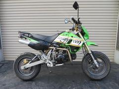 カワサキ　ＫＳＲ１１０　武川クラッチキット　メーター　マフラー　ハンドル　フェンダーレス　ウインカー　リアキャリア