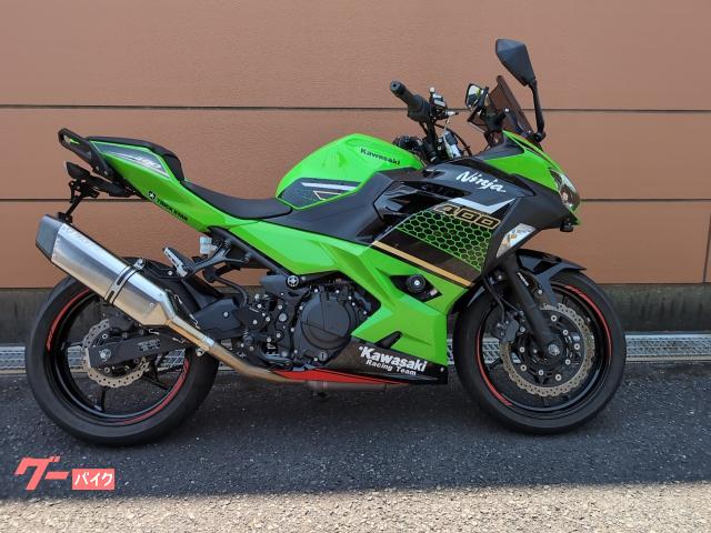 Ｎｉｎｊａ　４００　トリックスターマフラー　バックステップ付き