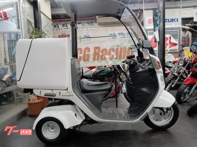 ジャイロキャノピーＴＡ０３型２０１８年モデルＦＩ　ＪＭＳ大型リアボックスＵＳＢ電源グリップヒーター　ドラレコ付　インナーバスケット