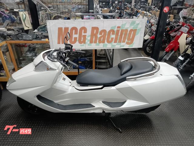 【YAMAHA マグザム】　SG21 後期型　オールホワイト　カスタム　実働 YAMAHA マグザム】 SG21 カスタム 実働 大人カスタム オールホワイト