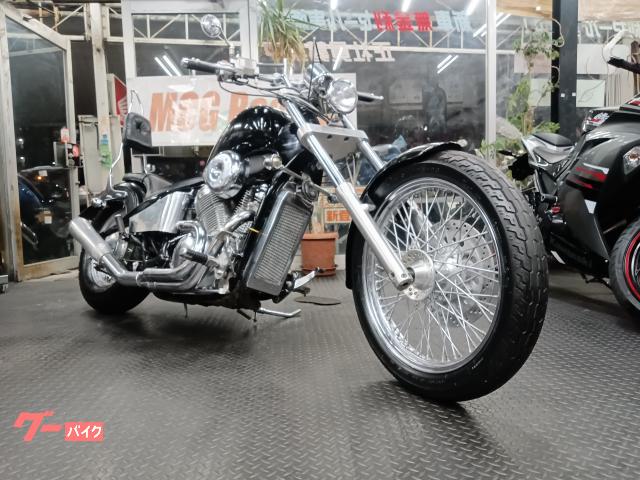 ホンダ スティード400 社外マフラー スーパートラップ 2in1 スティード400 スティード600 スーパートラップ マフラー 2in1