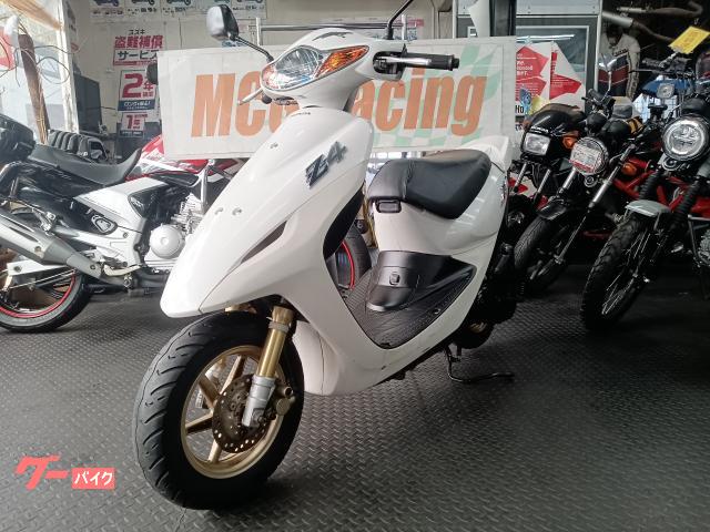 NO.4482　スマートディオＺ４ （ＤＩＯ） ４サイクル　ＦＩ車　ハネ付き　ディスクブレーキ　キャストホイール　ブラック　☆彡 ホンダ（HONDA） スマートディオZ4（ズィーフォー） | Smart Dio Z4の