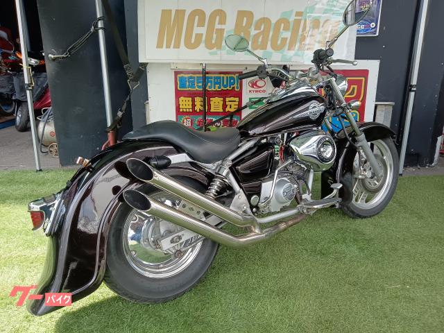 ホンダ MAGNA FIFTYツインスラッシュカットマフラー