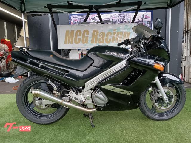 ＺＺ−Ｒ２５０　カスタムツインメガホンマフラー　型式ＥＸ２５０−Ｈ１６Ｆ　最終後期モデル