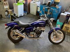 ホンダ　ＭＡＧＮＡ　ＦＩＦＴＹウィンカレンズ＆クラッチレバー＆サドルバッグステー＆ハイウエイステップペダルカスタムグリップ＆ライトバイザー