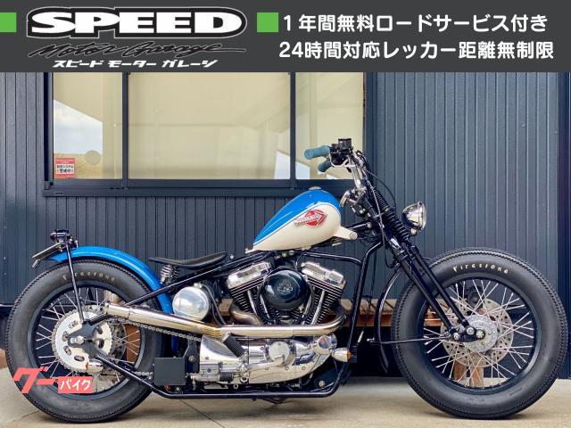 ロードホッパーＴｙｐｅ２　カスタム　１２００ｃｃエボスポエンジン　リジットフレーム（グースネック）