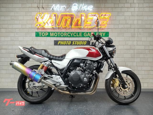 ＣＢ４００Ｓｕｐｅｒ　Ｆｏｕｒ　ＶＴＥＣ　Ｒｅｖｏ　２０１４年モデル　車検対応モリワキＳＯ　タックロールシート　ＥＧスライダー