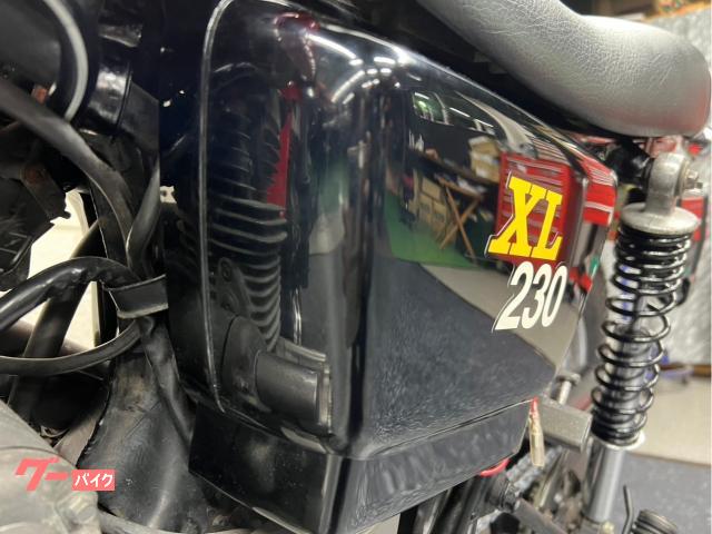 HONDA　XL230　純正シート　加工品 希少 HONDA XL230 純正シート 美品 - メルカリ