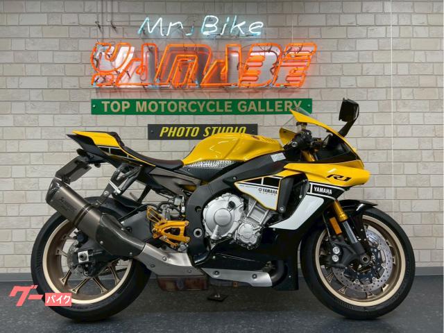 ＹＺＦ−Ｒ１　２０１６年プレスト正規輸入６０ｔｈアニバーサリーモデル　車検対応アクラポＳＯ　ベビーフェイスＢＳ　フェンレス