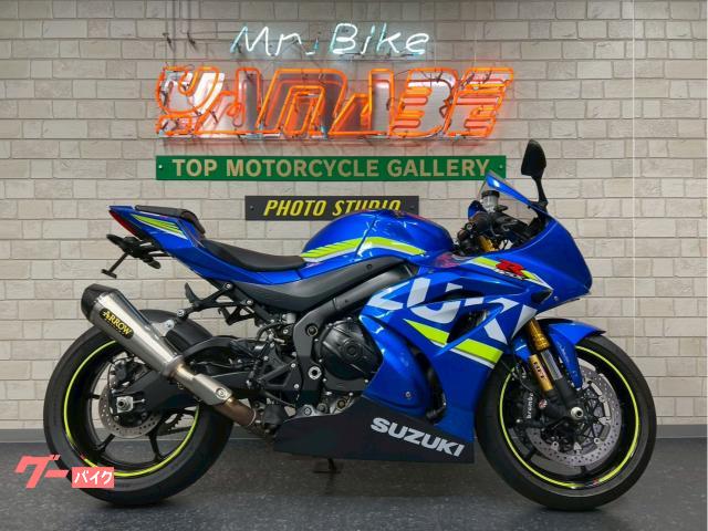 ＧＳＸ−Ｒ１０００Ｒ　２０１７年モトマップ正規輸入モデル　ＡＲＲＯＷスリップオン　フェンレス　キジマメットホルダー