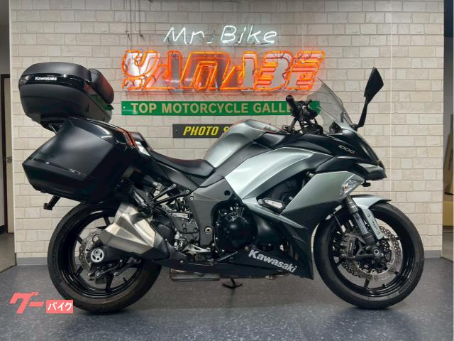 Ｎｉｎｊａ　１０００　２０１８年モデル　純正ＯＰフレームスライダー＆サイドパニア＆トップケース　プーチスクリーン　リヤキャリヤ