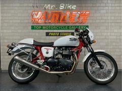 ＴＲＩＵＭＰＨ　スラクストン　２０１０年モデルスペシャルエディション　アローステンフルエキ　コンドルハンドル　バーエンドミラー　ＵＫアルミレバー