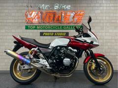 ホンダ　ＣＢ４００Ｓｕｐｅｒ　ボルドール　２００６年モデル　車検対応モリワキチタンフルエキ　ＭＲＡスクリーン　Ｕ−ＣＰリヤサス