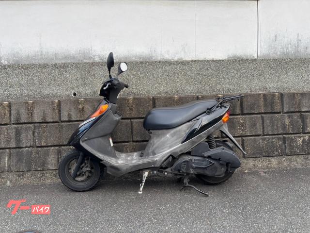 スズキ アドレスV125G CF46A ブラック｜バイクガレージ