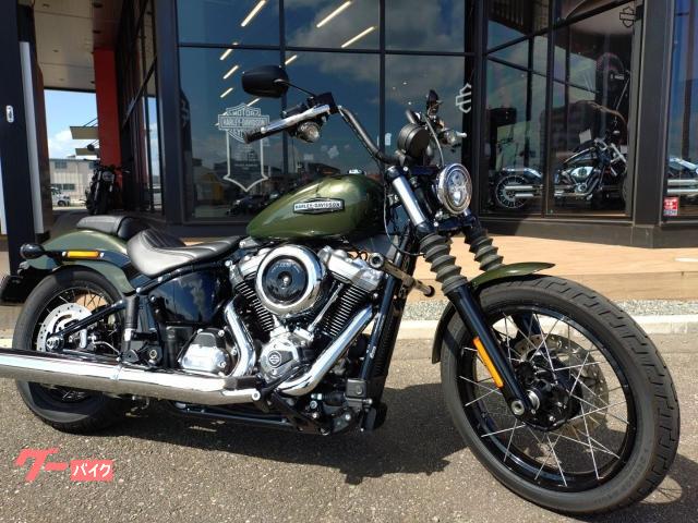 ＦＸＢＢ　ソフテイル　ストリートボブ１１７　オリーブスチールメタリック　認定中古車