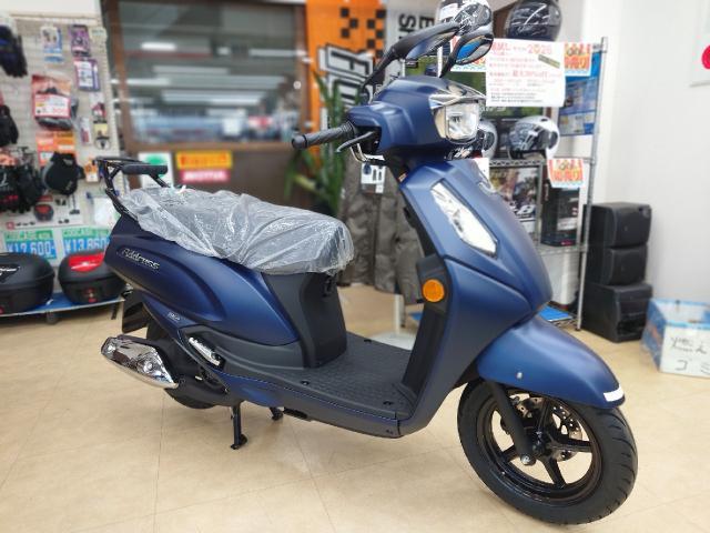 アドレスV125 ブルー 本日のPOP UP はSUZUKI アドレスV125 