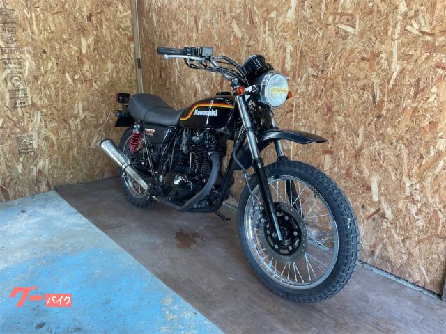 250TR マフラー 社外 中古 バイク部品 BJ250F スチール キャブ車用 250TR マフラー 純正 中古 バイク 部品 2006年式外し BJ250F スチール