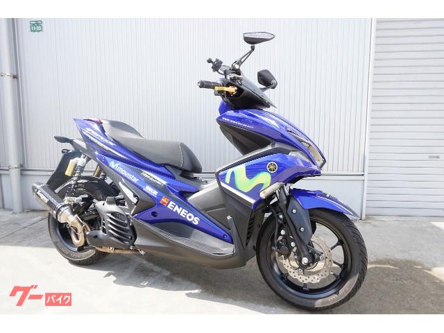 ヤマハ ａｅｒｏｘ１５５ ｍｌｅｓｇ４７型 モビスタカラー アーバンゲット福岡 新車 中古バイクなら グーバイク