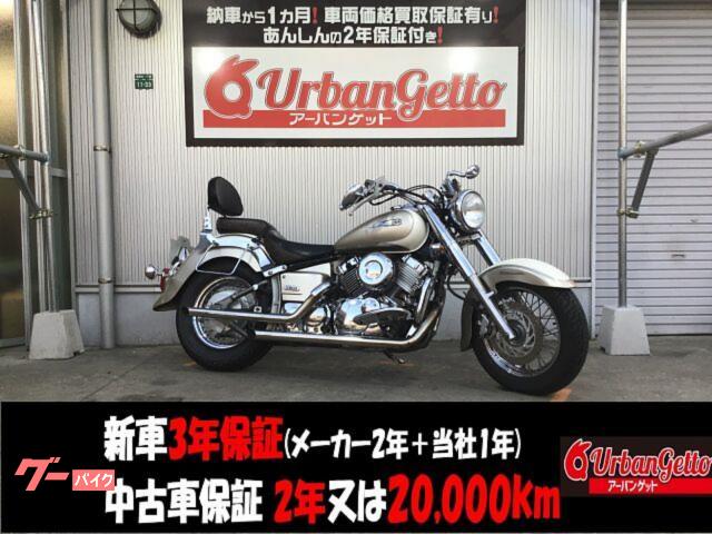 ドラッグスター４００クラシック　ＶＨ０１Ｊ型　２００８年式　キャブ車　バックレスト　社外マフラー　ＥＴＣ　ＵＳＢ