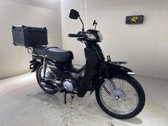 ホンダ　スーパーカブ１１０　社外マフラー　リヤボックス